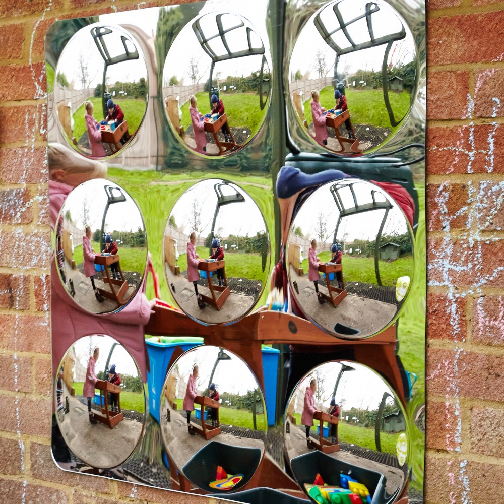 Giant 9Dome Convex Mirror